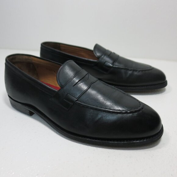 Grenson Strap Penny Loafers Moccasin Dress Shoes Mens Formal Footwear 11 D main image 6